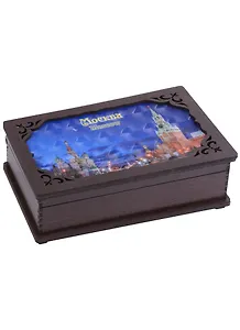 ГС Купюрница Москва Достопримечательности города вид 1 (хдф) (17,5 x 9,5 x 5,0)