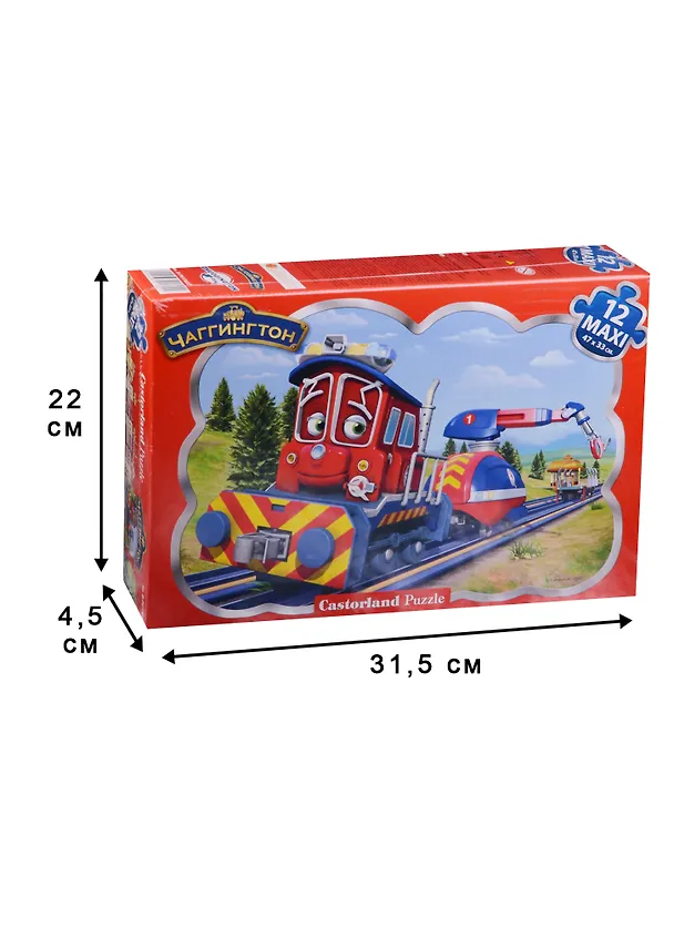 Пазл 12 MAXI Чаггингтон Спасатель Калли (B-PU13022) (47х33 см) (3+) (Castorland) 2585684 — 2