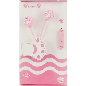 Наушники с гарнитурой Лапки (ПВХ бокс)