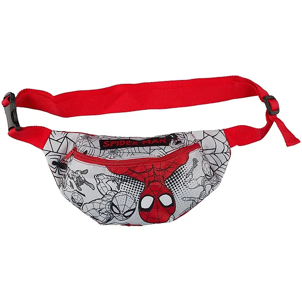 Cумка на пояс Человек-паук Spider-man (текстиль) (25х18) 2929543 — 1