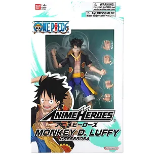 Экшн-фигурка Bandai  Ван Пис Луффи Дресс Роза (17см) (67776) 3130682