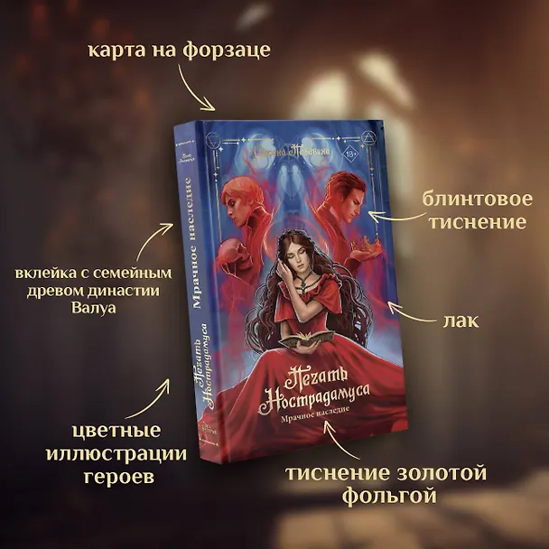 Книга Печать Нострадамуса. Мрачное наследие (Оксана Пелевина) — 7