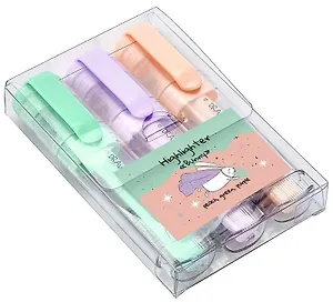 Текстовыделители 03цв "Bunny" персиковый, фиолетовый, зеленый, пл/уп, Be Smart