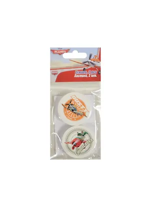 Ластики фигурный 02шт "Planes" блистер, Disney 235786