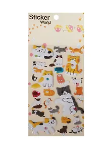 Наклейки Sticker World Коты (ZC-В016) (110975010) (3+) (упаковка)