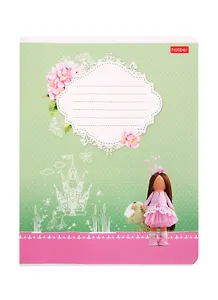 Тетрадь в клетку Hatber, "Куколки", 12 листов