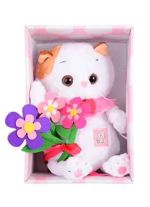Игрушка мягкая Budi Basa, Ли-Ли BABY с цветами из фетра (20 см) (LB-046) 2834878