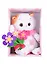 Игрушка мягкая Budi Basa, Ли-Ли BABY с цветами из фетра (20 см) (LB-046) — 2834878 — 1