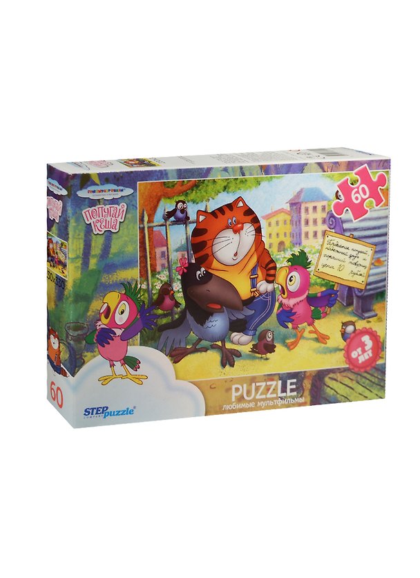 Пазл Попугай Кеша Step puzzle 60эл. 81025 2485087 — 1