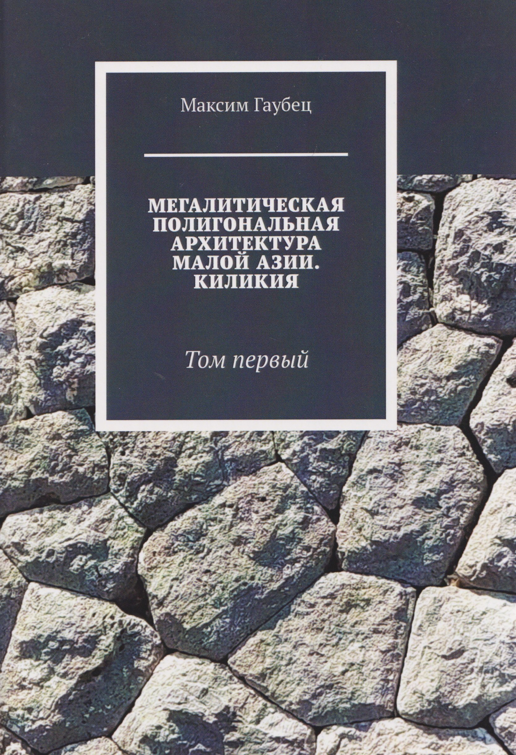 Гаубец Максим Юрьевич: Мегалитическая полигональная архитектура Малой Азии. Киликия. Том 1.