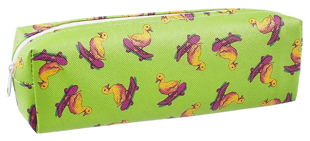 Пенал-косметичка "Утка на скейте", PU 3075396 — 1