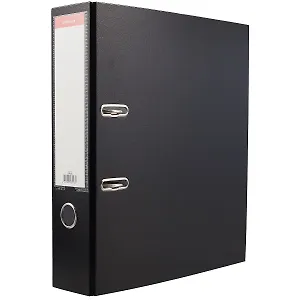 Папка архивная 70мм А4 "Granite" арочн.механизм, черный