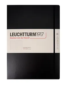 Книга для записей A4+, 120 листов в точку "Master ", твердая обложка, черный, Leuchtturm1917
