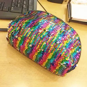 Сувенир, Косметичка с пайетками, 20*12*2см