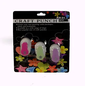 Фигурный компостер Камей KM-8803/3 набор 3 шт.