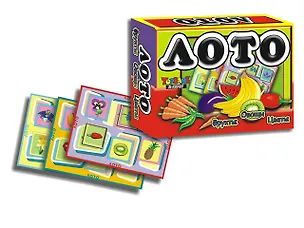 Игра, TopGame, Лото, Фрукты, овощи, цветы 2348344