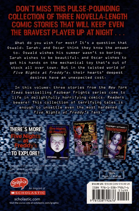 Книга Five Nights at Freddys: Fazbear Frights. Graphic Novel. Volume 1 () — 2
