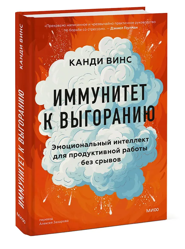 Книга Иммунитет к выгоранию. Эмоциональный интеллект для продуктивной работы без срывов (Канди Винс) — 3