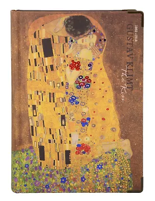 Книга для записей А5 248л "Г. Климт" тверд.обл., цв.срез, 120г/м2, ассорти 3134486