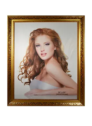 Фоторамка пластик 40*50 "Золото", Xianju Maojia Crafts Factory 233093