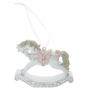 Украшение новогоднее Лошадка-качалка (8х2х5) (752669) 3126880