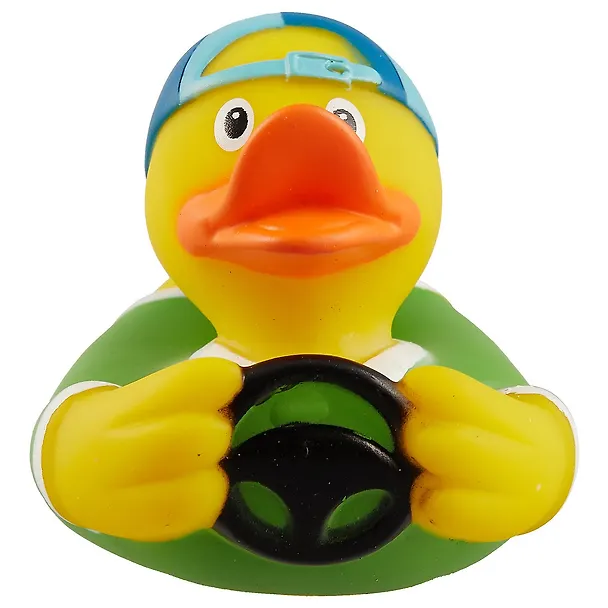 Игрушка для ванной, уточка резиновая FUNNY DUCKS "Уточка водитель" (1826) 2563490 — 2