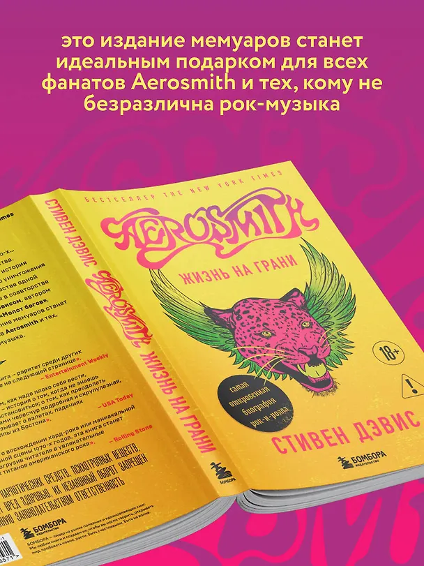 Книга Жизнь на грани. Aerosmith (Стивен Дэвис, Аэросмит) — 7