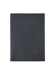 Обложка, для автодокументов, кожзаменитель, черная