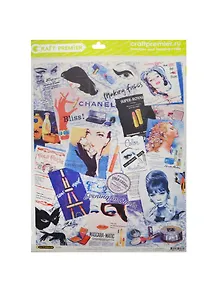 Рисовая бумага для декупажа Craft Premier Макияж (CP09316) (А3) (25г/м) (упаковка)