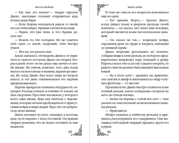 Книга Месть мойры (Мира Арим) — 9