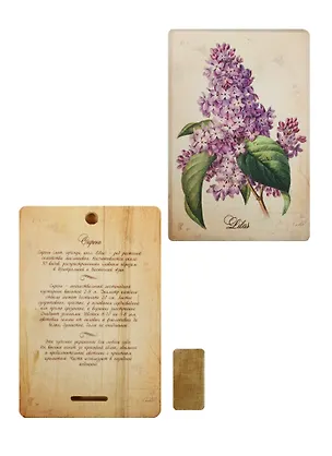 Плакетка Сирень (1PB_002) (18х12) 2508317