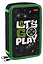 Пенал 2 отделения "Let's go play" 19*11 см — 3080315 — 1