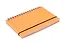Записная книжка А6 80л кл. "Favorite Color. Neon Orange" спираль, пласт.обл., резинка — 3091822 — 2