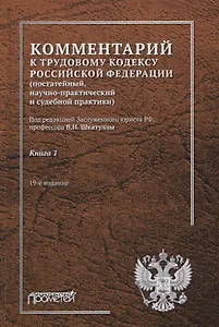Комментарий к Трудовому кодексу Российской Федерации (постатейный, научно-практический и судебной практики). Книга 1