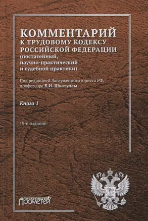 Комментарий к Трудовому кодексу Российской Федерации (постатейный, научно-практический и судебной практики). Книга 1 — 2798217 — 1