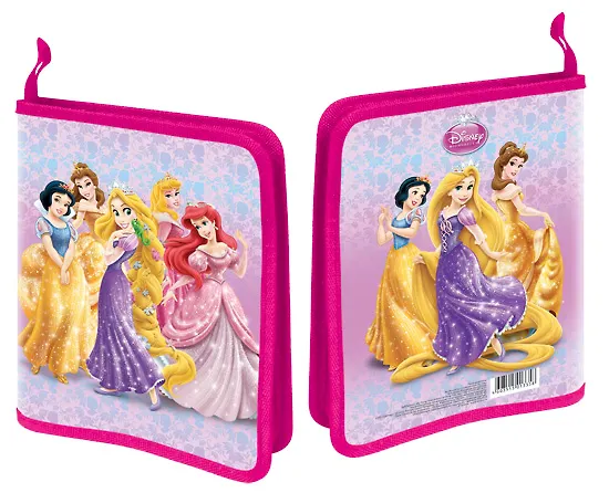 Папка А5 "Принцессы" молния, Disney 228420 — 1