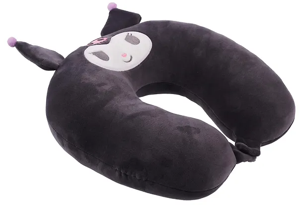 Подушка на шею с кнопкой, (30х30 см), (серый), Sanrio 3132011 — 4