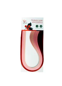 Набор бумаги для квиллинга Розовые оттенки (AF06-013-04) (3мм) (дл. 50см) (упаковка)