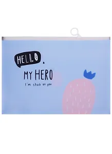 Папка на молнии А4 с расширением "My Hero"