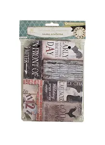 Набор д/творчеств Рукоделие Заготовка д/изготовления мини-альбома "Оглянуться назад..." 12,7*17,8см CA1401