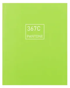 Книга для записей А5+ 96л тчк. "Свежий лайм" интеграл.перепл., матов.ламин., выб.лак