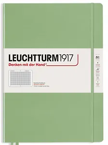 Книга для записей A4+ 61л кл. "Master Slim" тв.обл., шалфей, Leuchtturm1917