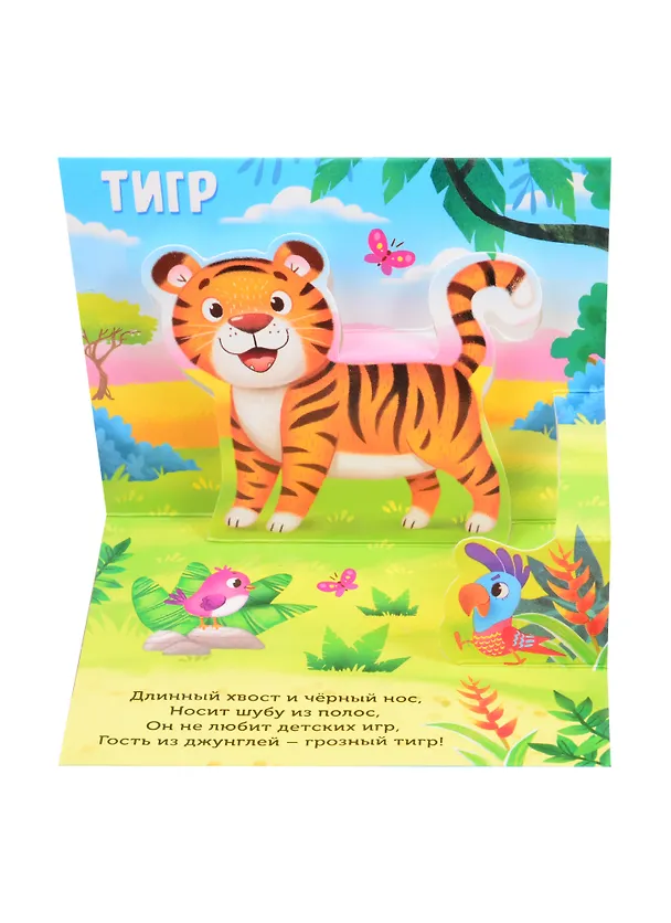 Книга Кто живет в зоопарке? 3D книжка-панорамка (Е. Сачкова) — 5