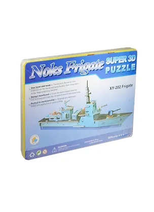 Конструктор 3D Фрегат (XY-202) (124380) (50х9х18см) (Super 3D Puzzle) 2420341