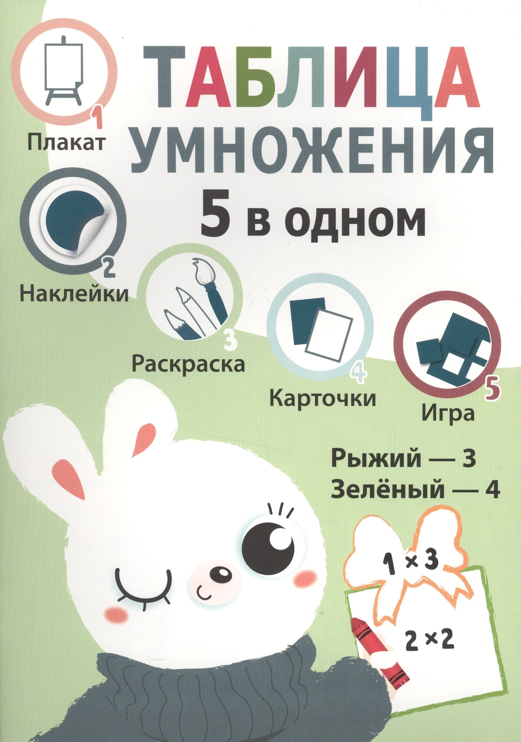 

Пять в одном. Таблица умножения