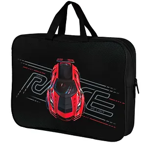 Папка для тетрадей А4+ "СУПЕРКАР" 34,5*26*7см, полиэстер, водоотталкив. ткань, молния