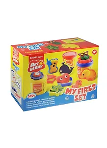 Набор д/творчества Erich Krause, ArtBerryMy First Set (тесто д/моделир. 3*100г+10форм) 30364