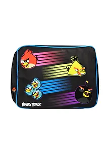 Сумка молодежная «Angry birds», полиэстер, ремень через плечо, 27X35X11см, Angry Birds