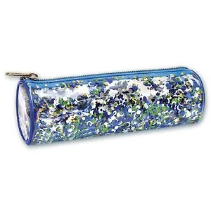 Пенал школьный "Синий" 22*6.5*6.5 см, без наполнения, 1 отделение