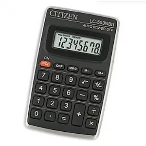 Калькулятор 08 разрядный карманный CITIZEN LC-503NB(NG) II